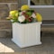 Mayne Cape Cod Patio Planter 14x14 - White 4836-W - alternate 1